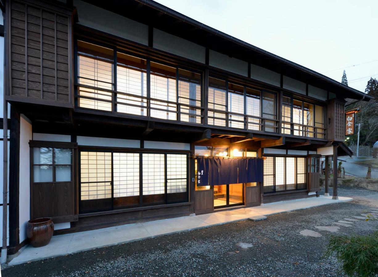 宿屋白金家 Yadoya-Shiroganeya 1日1組限定2名から8名様まで 全館貸切り 伝統的建造物の旅籠宿 Traditional Culture Experience Nagano Dış mekan fotoğraf
